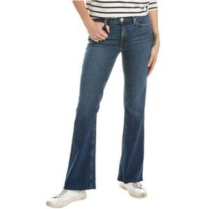 Hudson Nico Barefoot Bootcut in Olympic Raw Hem Stretch Jeans Size 29